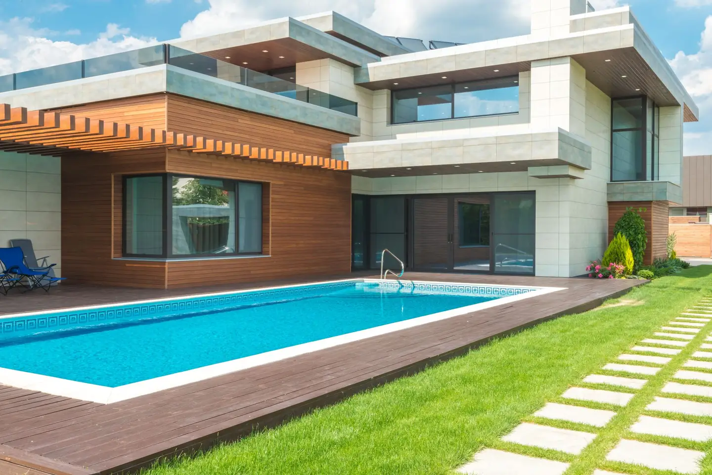Swimming pool built in Chifley, NSW